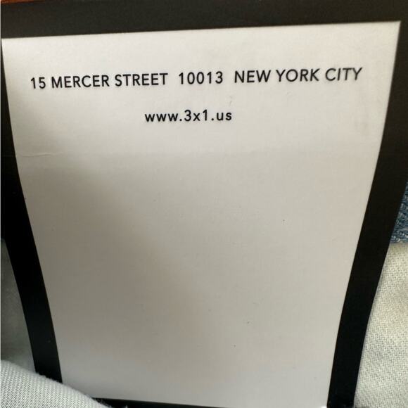 NWT 3x1 Berto Midrise Pleated Trouser, 30x30, NYC Designer - Picture 10 of 11